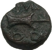 Quadrans - Augustus Carteia reverse image