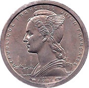 1 Franc Pattern obverse image