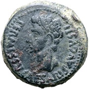 Dupondius - Augustus COLONIA PATRICIA obverse image