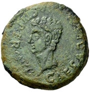 Sestertius - Augustus COLONIA PATRICIA obverse image