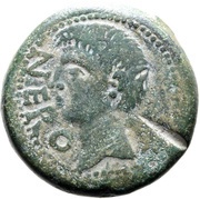 Dupondius - Tiberius TI CLAVDIVS obverse image