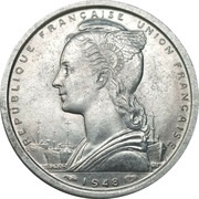 2 Francs obverse image