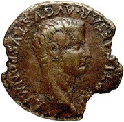 Æ33 - Tiberius obverse image