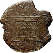Æ33 - Tiberius reverse image