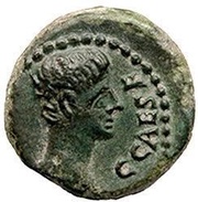 Semis - Augustus IVL TRAD obverse image