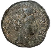 As - Augustus IVLIA TRAD obverse image
