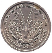 2 Francs Double piedfort reverse image