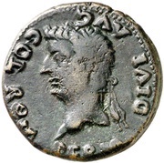 As - Tiberius obverse image