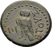 Æ19 - Tiberius ΕΤΟΥΣ Ξ; Amisus reverse image
