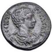 Diassarion - Geta as Cesar Apameia obverse image