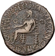 Sestertius - Caligula Apamea reverse image