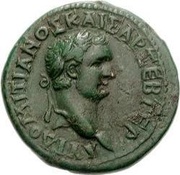 Hemiassarion - Domitian ΚΛΑΥΔΙΟΠΟΛΕΙΤΩΝ; Bithynium Claudiopolis obverse image