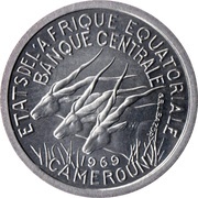 1 Franc Essai obverse image