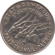 50 Francs Independence obverse image