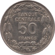 50 Francs Independence reverse image