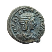 Æ20 - Julia Mamaea NIKAIEΩN; Nicaea obverse image
