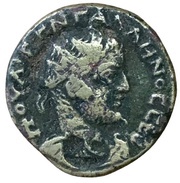 Æ24 - Gallienus NIKAIEΩN; Nicaea obverse image