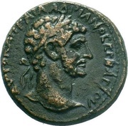 Æ24 - Hadrianus ΤΥΑΝΕΩΝ ΤΗC ΙΕΡΑC ΑCΥΛΟΥ ΑΥΤΟΝΟΜΟΥ; Tyana obverse image