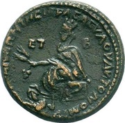 Æ24 - Hadrianus ΤΥΑΝΕΩΝ ΤΗC ΙΕΡΑC ΑCΥΛΟΥ ΑΥΤΟΝΟΜΟΥ; Tyana reverse image