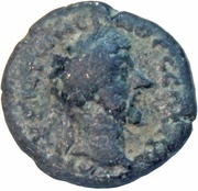 Æ17 - Marcus Aurelius Tyana, Cappadocia obverse image