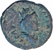 Æ17 - Marcus Aurelius Tyana, Cappadocia, Rome, 161-162 reverse image