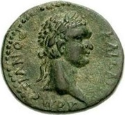 Hemiassarion - Domitian ΦΛΑΥΙΟΠΟΛΕΙΤΩΝ ΕΤΟΥϹ ΖΙ; Flaviopolis obverse image