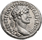 Tridrachm - Hadrian ΜΗΤΡΟΠΟΛΕωϹ ΤΑΡϹΕωΝ; Tarsus obverse image