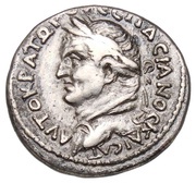 Tetradrachm - Vespasianus Temple of Aphrodite; Cyprus obverse image