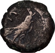 Obol - Vespasianus Hawk; Alexandria, Rome, 70-71 reverse image