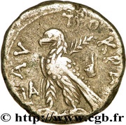 Tetradrachm - Nero ΑYΤΟΚΡΑ; Alexandria reverse image