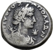 Tetradrachm - Nero Alexandria; year 14, Rome, 67-68 reverse image