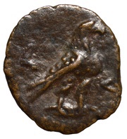 Dichalkon - Claudius eagle, Rome, 6 reverse image