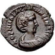 Tetradrachm - Salonina Eirene obverse image