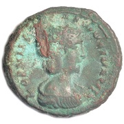 Tetradrachm - Salonina Eagle; Alexandria obverse image