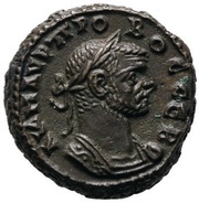 Tetradrachm - Probus Dikaiosyne; Alexandria obverse image