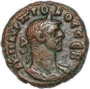 Tetradrachm - Probus Eagle Head Right; Alexandria obverse image
