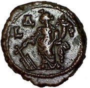 Tetradrachm - Probus L Δ; Tyche; Alexandria, Rome, 278-279 reverse image