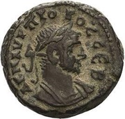Tetradrachm - Probus Eagle Open Wings; Alexandria obverse image