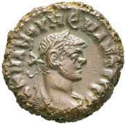 Tetradrachm - Numerianus Eagle; Alexandria obverse image