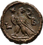 Tetradrachm - Maximianus Eagle; Alexandria, Rome, 285-287 reverse image