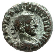 Tetradrachm - Diocletianus Serapis obverse image