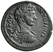 Æ23 - Caracalla ANTIOCH GEN COL CA; Antiocheia ad Pisidia obverse image