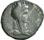 Bronze - Tiberius Pessinus mint, Rome, 21-23 reverse image