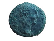 Æ - Claudius and Agrippina II Iconium mint obverse image