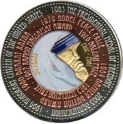 100 Francs Mother Teresa reverse image