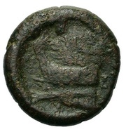 Æ13 AΣ; Ascalon, Rome, 200 BC - 150 BC reverse image