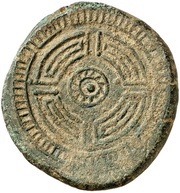 Æ29 - Augustus Hispania; uncertain mint reverse image