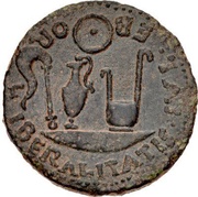 Æ33 - Augustus, Rome, 11 BC - 14 AD reverse image
