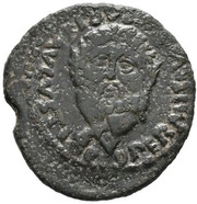 Æ32 - Augustus Silenus; gate obverse image