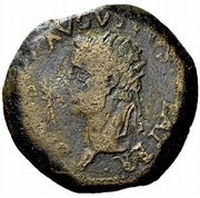 Æ35 - Tiberius obverse image